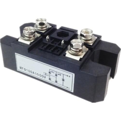 1PC MFQ100A 1600V Silicon Controlled Module Diode Bridge Rectifier 100A Amp Brand New