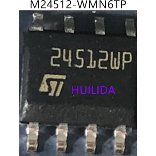 10pcs/lot M24512-WMN6TP 24512WP SOP8 100% New origina