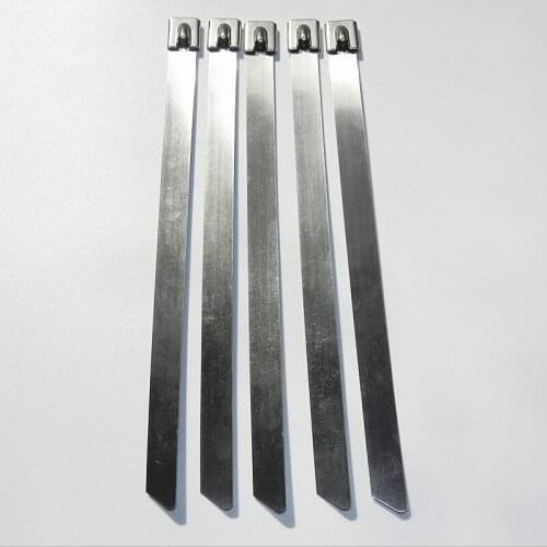 1000 pcs = a lot, High quality 304 Stainless Steel Cable Ties 4.6 MM X 450MM (Thickness:2.5mm )
