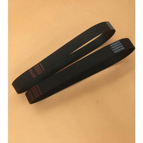 2PCS Inkjet printer carriage small belt S2M-380 for Mimaki JV22 JV3 JV33 TS3 CJV30 (380-S2M-15MM) O ring flat timing belt pulley