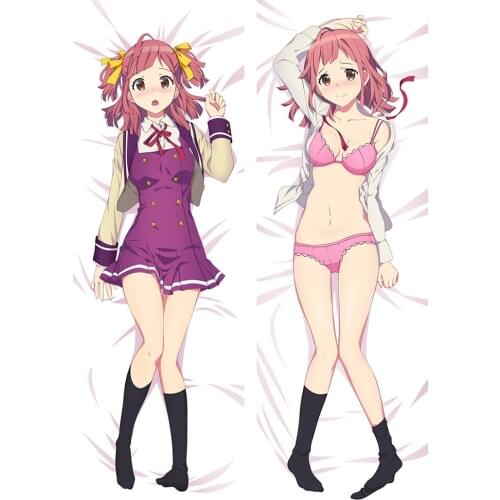 2018-June Anime Anime Gataris Maya Asagaya & Arisu Kamiigusa Dakimakura body throw pillow case cover hugging body pillowcases