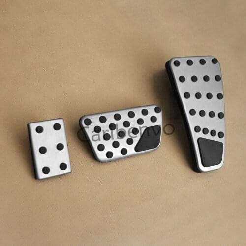 3Pcs/Set Non-Slip Car Gas Brake Foot Rest Pedal For 2010-2018 Dodge Ram 1500 2500 3500 4500 5500 No Drill Accelerator