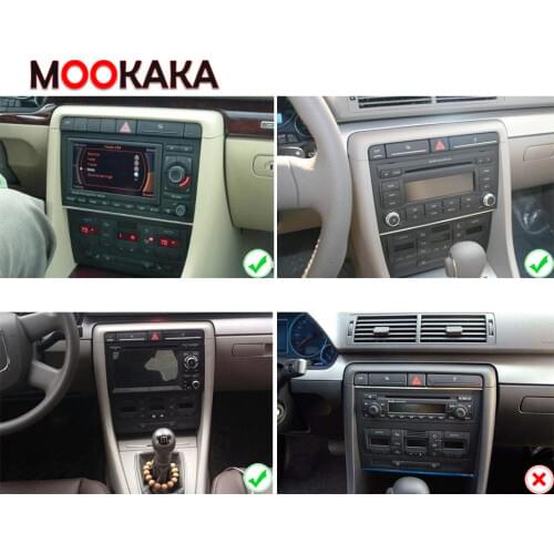 Android 10.0 4+64G PX6 Built-in DSP Car Multimedia DVD Player Radio For Audi A4 S4 RS4 2003-2012 GPS Navi Stereo Video Head Unit