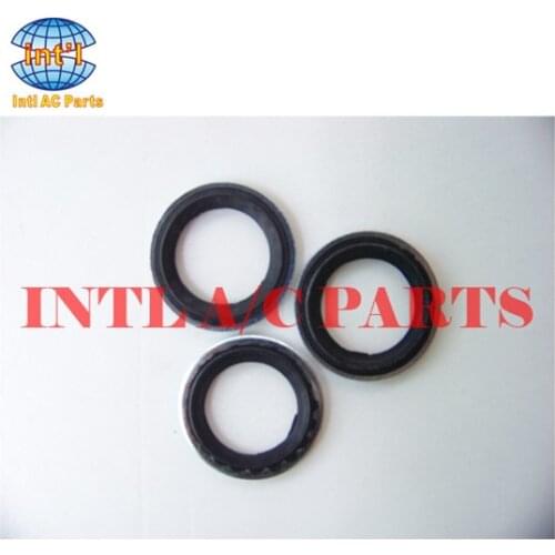 Auto 1.3mm*23.6mm*15.5mm air-conditioner ac compressor washer gasket/shaft seal/sellos silver