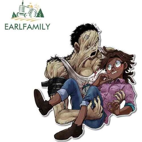 EARLFAMILY 13cm x 11.3cm for Dead By Daylight Waterproof DIY Motorcycle Stickers Suitable for RV Laptop Bumper Car Decals