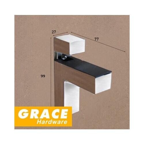 F Type Adjustable Clamp Board Glass Clamp Hardware Glass Shelf Glass Bracket Plate Clip Parts