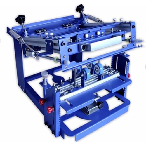 SPE-QM1012 Small curved screen printing machine Screen printing machine Manual screen printing machine Printing machine Printing