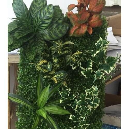 Artificial Turf 40 * 60cm1pcs Simulation Plastic Milan Grass Home Mat