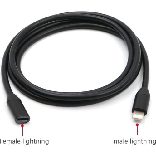 Reilim OTG Extend Cable charging adapter for Apple pencil ipad pro for Osmo pocket connector for lightning