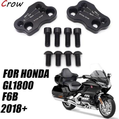 For HONDA Goldwing GL1800 2018 2019 Motorcycle Handle Bar Clamp Raised Extend Handlebar Mount Riser