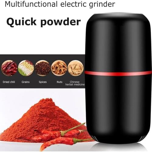 ZK30 Mini Electric Coffee Grinder Multifunction Kitchen Salt Pepper Grinder Household Powerful Beans Spice Nuts Mill Machine
