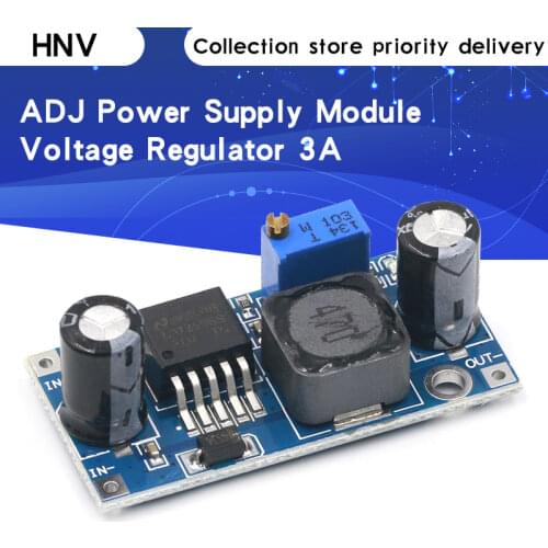 LM2596 LM2596S ADJ Power supply module DC-DC Step-down module 5V/12V/24V adjustable Voltage regulator 3A