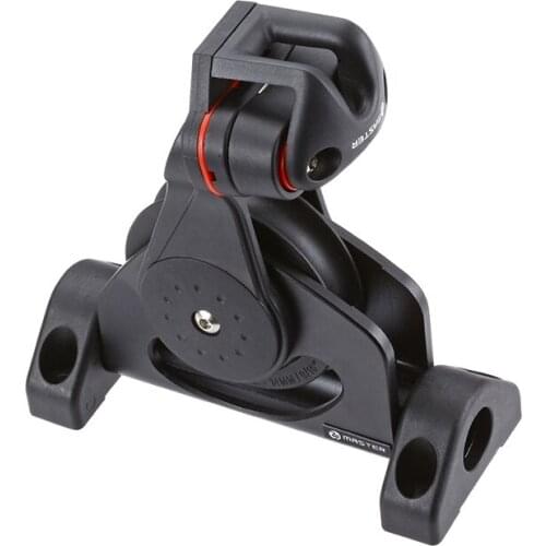 Marine Boat Yacht Sailboat Dinghy 75mm 3 Inch Poviting Lead Aluminum Cleat Fairlead Block Small Boat Block Master FF-0701FE