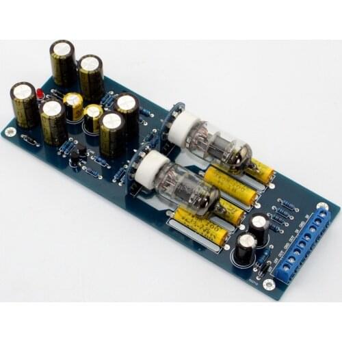 AC12V ( 15W ) 6J1 Vacuum Tube Preamp HiFi Pre-amplifier board With LED