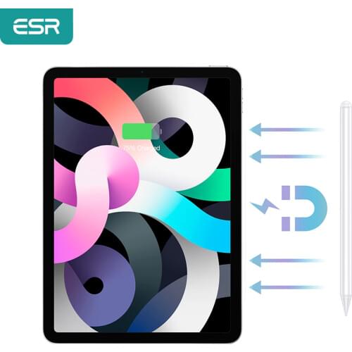 ESR Magnetic Stylus Pen For iPad Air 4 2020 Responsive Digital iPad Stylus Pencil Magnetic Attachment for 2018 iPad Pro 11 12.9