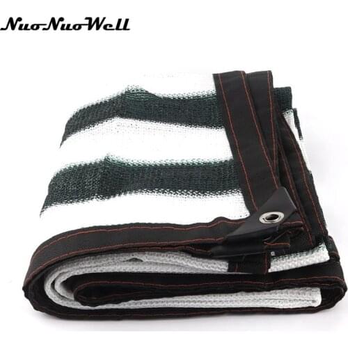 6 Needle HDPE Sun Shade Sails Outdoor Shading Net Mesh Cloth Garden Plant Sunscreen Yard Car Greenhouse Cover 95% shading Rate