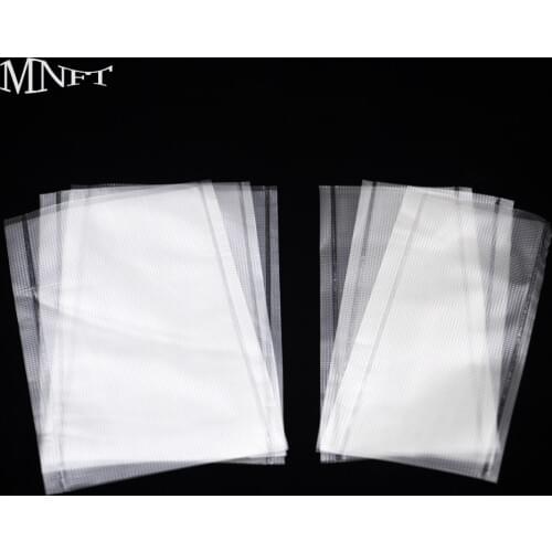 MNFT 200Pcs PVA Bags Carp Fishing Fast Dissolving Non Residue Two Types Size 6x12cm/8x12cm