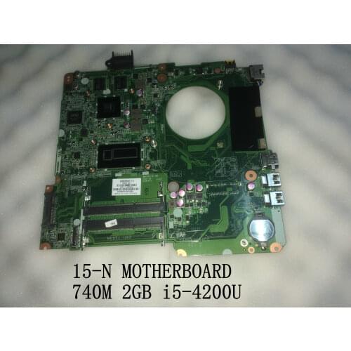 BRAND NEW , DA0U82MB6D0 REV : D FOR HP PAVILION 15-N MOTHERBOARD, 15-N NOTEBOOK MAINBOARD,740M 2GB i5-4200U (FUNCTION WELL)