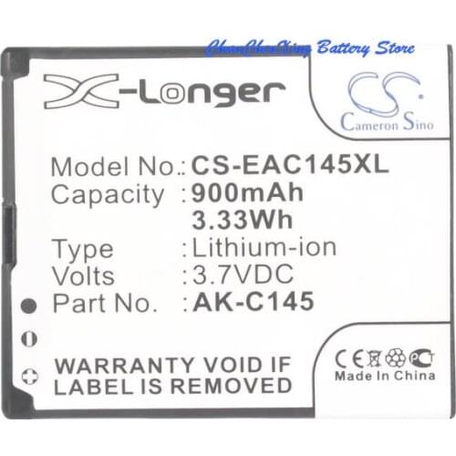 Cameron Sino High Quality 900mAh Battery TM-D222 for Texet TM-D222