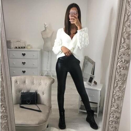 WANGSCANIS Women's Leather Pants