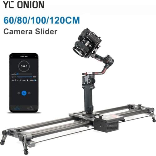YC Onion Generation 3.0 Camera DSLR Slider Motorized Rail Dolly App Control Phone Video Shooting Super Silent Motor 60-120CM