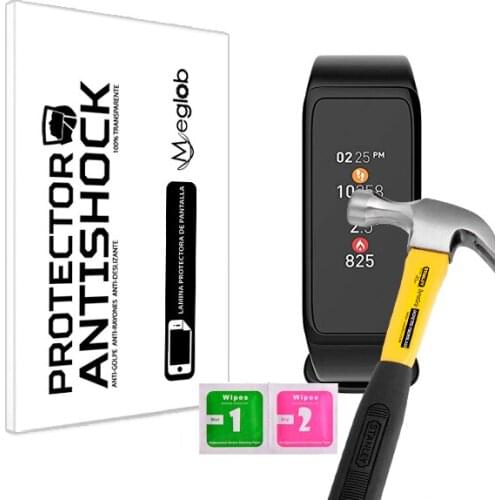 Screen protector Anti-Shock Anti-scratch Anti-Shatter compatible with MyKronoz ZeFit 3