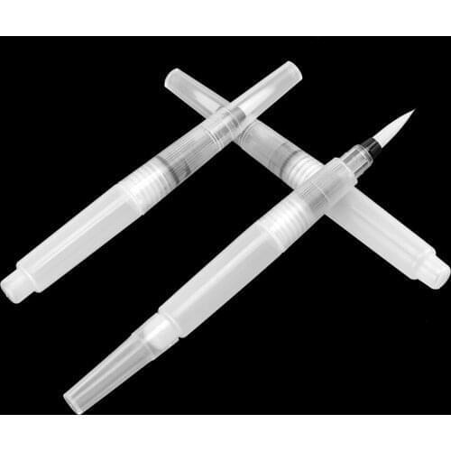 6Pcs Portable Markers Paint Brush Water Color Brush Soft Watercolor Brush Pen Kit Set for Beginner Painting Drawing Art Supplies