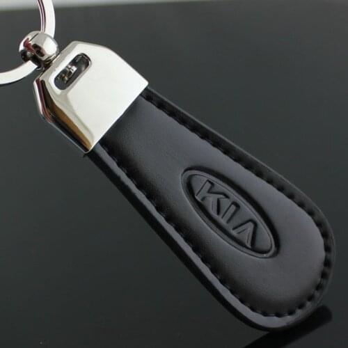 1pcs Car Emblem Pu Leather Keychain Keyring for Ford Honda Nissan Opel Renault Audi BMW VW Benz Mitsubishi Land Jeep Mini Cooper