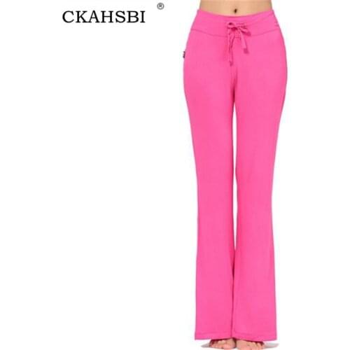 CKAHSBI Yoga Pants Harem Full Length Modal Leggings High Waist Fitness Dancing Trousers Workout For Women Sports Wear M-XXXL