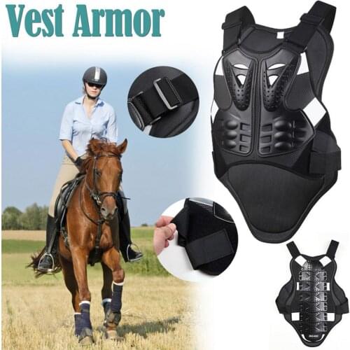 Kids Body Chest Spine Protector Protective Guard Vest Motorcycle Jacket Child Armor Gear For Motocross Dirt Bike