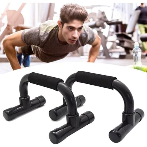 Home Gym Exercise Traveling Fitness Pushup Rucks Black Stands I-Shaped Push-up Board Body Fitness Workout Ejercicio En Casa