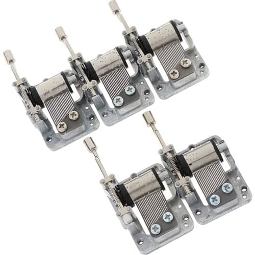 Mini Hand Cranking Music Movement DIY Movement Play Set Mechanical Music Box Hand Crank Music Box