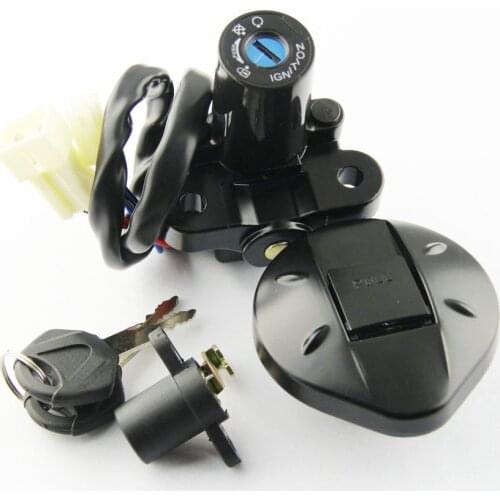 Motorcycle Seat Lock Key Set Fuel Gas Cap Kit Ignition Switch For Yamaha XT660 XT660R XT660X 2004 2005 2006 2007 2008-2011/2014