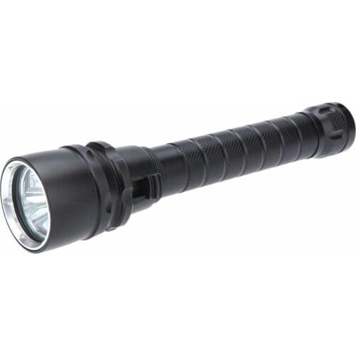 Outdoor waterproof camping hunting 2x18650 battery rechargeable 3T6 aluminum alloy strong light long shot diving flashlight