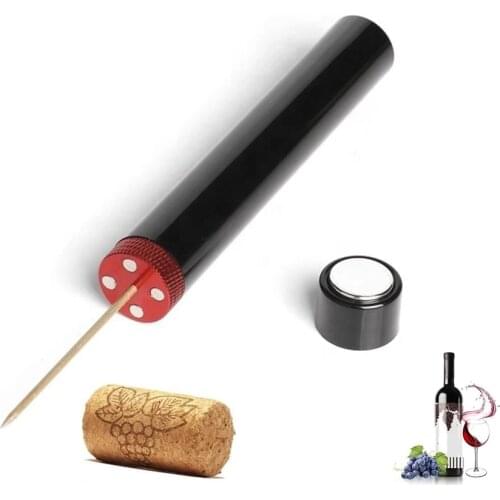Wine Bottle Opener Air Pump Openers Portable Stainless Steel Cork Remover Tools Bar Accessories Kitchen Gadgets Wine Corkscrew
