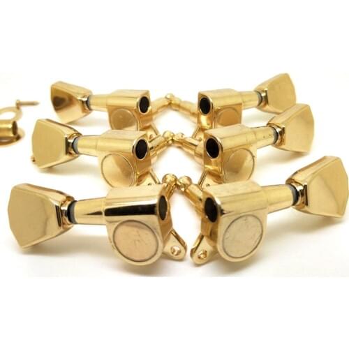1 Set JIN HO 3L3R Guitar tuning pegs Tuners Machine Heads Gold for EPI LP Style Guitar J04