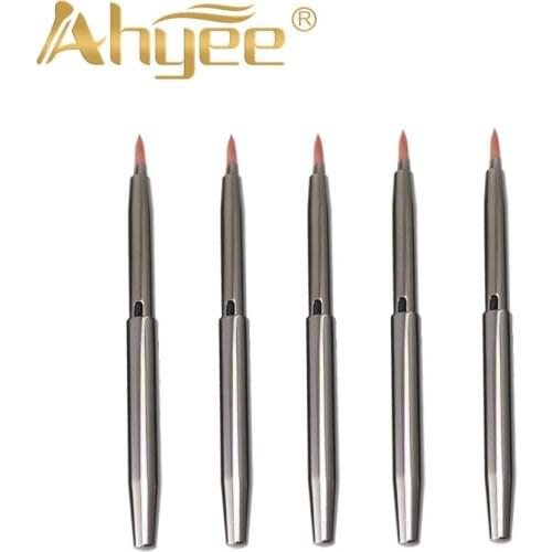 Retractable Lip Brush Gun Color Portable Makeup Brushes Cosmetic Tool Synthetic Hair Hot Sales Beauty