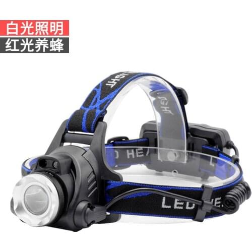 Zoom Shot Headlamp Strap Hunting Powerful Led Motion Sensor Headlamp Hiking Fishing Latarka Czolowa Outdoor Lighting DE50TD