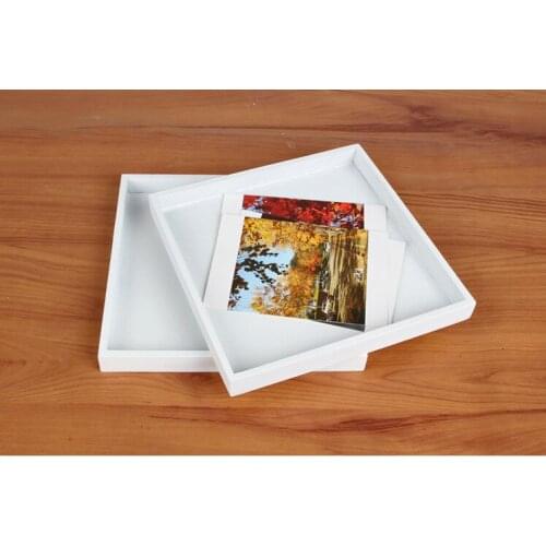 1PC White Wood Tray Food Serving Makeup Storage Fruit Plate Photo Props Modern Household Storage Tray JL 0920