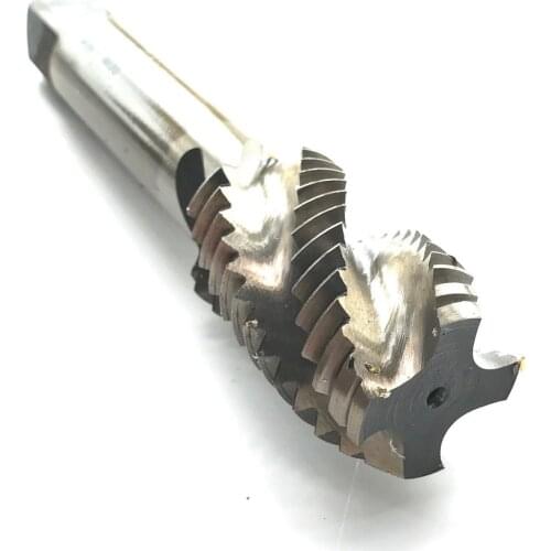 Free shipping of 1pc top quality M33*3.5mm HSS M35 Co5% Machine sprial flute hss taps for SS steel workpiece threading