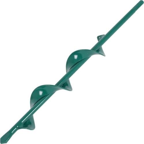 9 inch Garden Auger Drill Bit Planting Irrigation Weeding Steel Tool for Electric Hammer Drill Yard Butler Digger Tool Green
