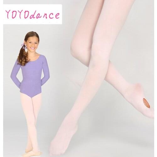 High Quality Lovely Child Girls transaction Tights Stockings Ballet 7 Colors Opaque Velvet dance Tight Stocking Pantyhose