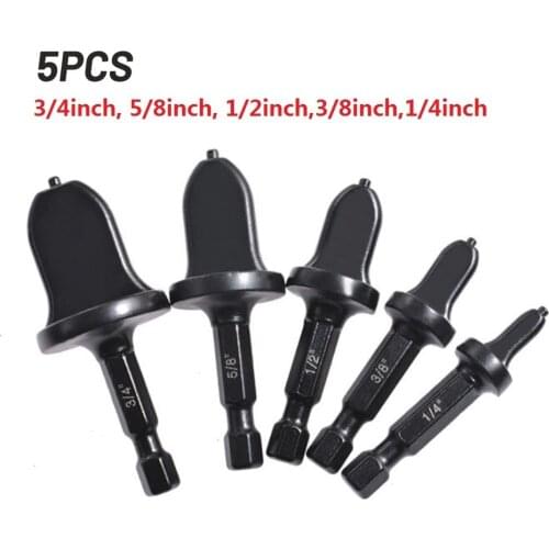 Tube Expander Tool Drill Bit Set With 1/4 3/8 1/2 5/8 3/4 7/8 Inch Bit HEX Shank Electric Tube Expander With Hexagonal Handle