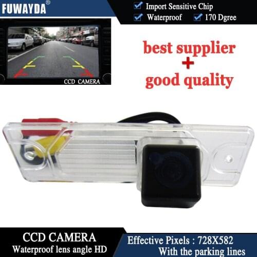 FUWAYDA COLOR CCD Chip Sensor Special Car Rear View Reverse Mirror Image Parking Safety CAMERA for RENAULT KOLEOS WATERPROOF HD
