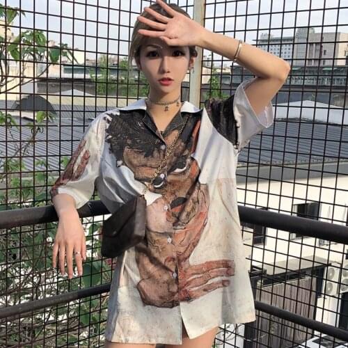 Женские рубашки с коротким рукавом Mazefeng China At AliExpress