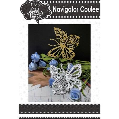Metal cutting mold butterfly flowers die from novice scrapbook cutting decorative stamps and mold craft supplies 2021 new