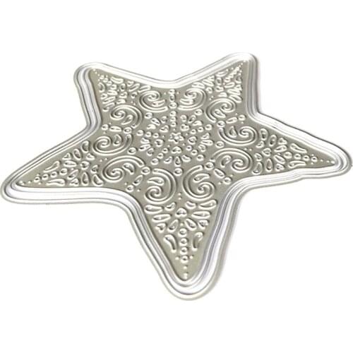 M17D Star Metal Cutting Dies Stencil Scrapbooking DIY Album Stamp Paper Card Embossing Decor