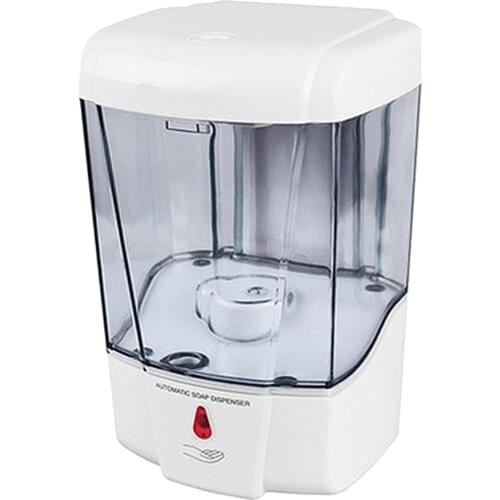 700ML LARGE LIQUID SOAP DISPENSER BULK FILL WALL MOUNTED BRAND NEW