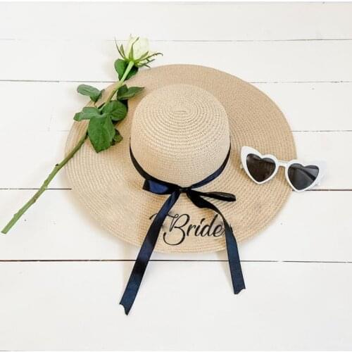Bride to Be bridesmaid maid of honor Bikini Veil Sunglasses hat beach pool summer Wedding Honeymoon travel Bridal Shower gift