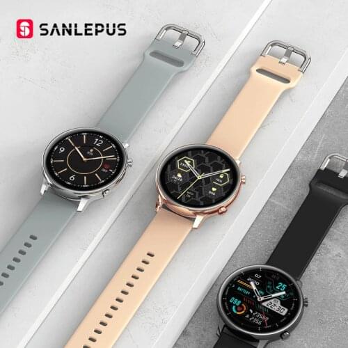 SANLEPUS 2021 New Smart Watch With Make Calls MP3 Music Waterproof Men Women Watches Smartwatch For Samsung Android Apple